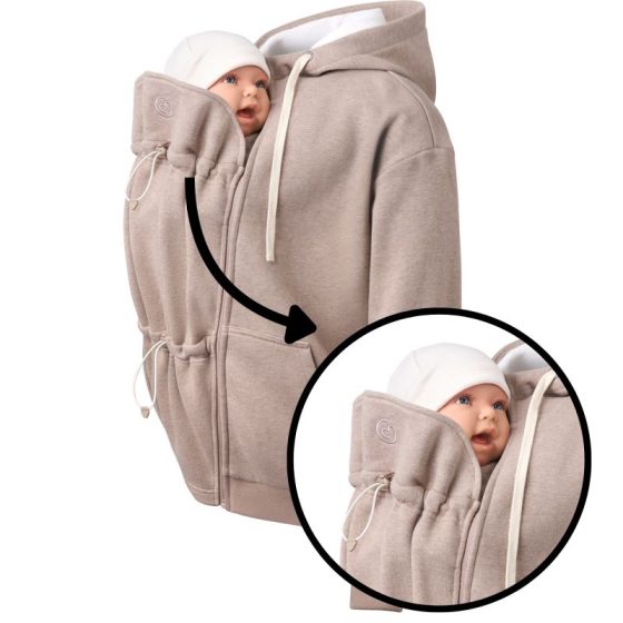 Mamalila - London - Sweat zippé de portage Mamalila