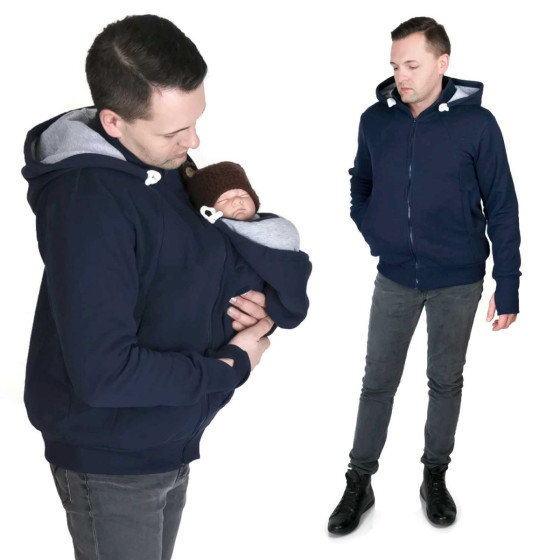 Fun2BeMum TOMY Sweat de Portage Homme 2 in 1