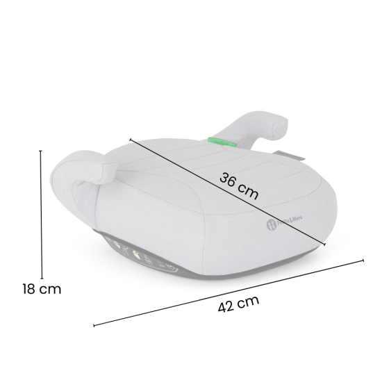 Petite&Mars - Booster Zuno - 125-150 cm - Rehausseur pour voiture Petite & Mars