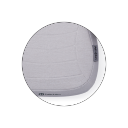Petite&Mars - Booster Zuno - 110-150 cm - Booster Seat - Grey