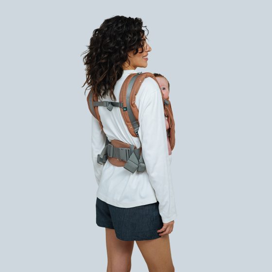 Love and Carry ONE EVO Caramel - Newborn ergonomic baby carrier