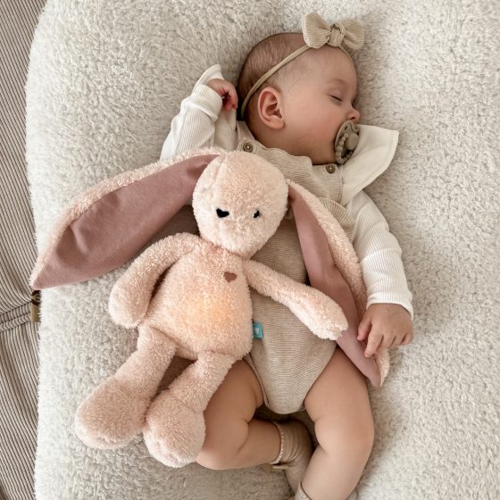 MyHummy Lapin - Peluche à Bruits Blancs