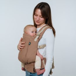 Love and Carry ONE EVO Pecan - Newborn ergonomic baby carrier