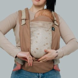 Love and Carry ONE EVO Pecan - Newborn ergonomic baby carrier