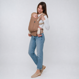 Love and Carry ONE EVO Pecan - Newborn ergonomic baby carrier