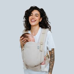 Love and Carry ONE Evo Wheat - Newborn ergonomic baby carrier