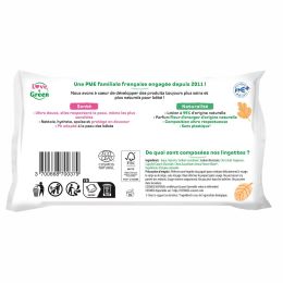 Love and Green lingettes 0% Fleur d'oranger bio x 64 Love and Green