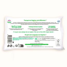 Love and Green lingettes 0% au liniment x 56 Love and Green