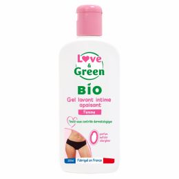Love and Green Gel Lavant Intime Apaisant 200ml Love and Green