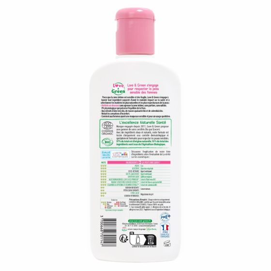 Love and Green Gel Lavant Intime Apaisant 200ml Love and Green