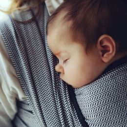 copy of Little Frog RE Ocean Harmony baby wrap