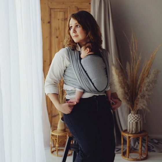 Little Frog Zen path baby wrap