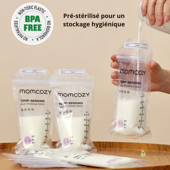 Momcozy Sacs de conservation de lait maternel jetables x120 Momcosy
