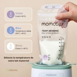 Momcozy Sacs de conservation de lait maternel jetables x120 Momcosy