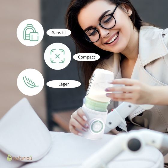 Momcozy Chauffe-biberon portable Momcosy