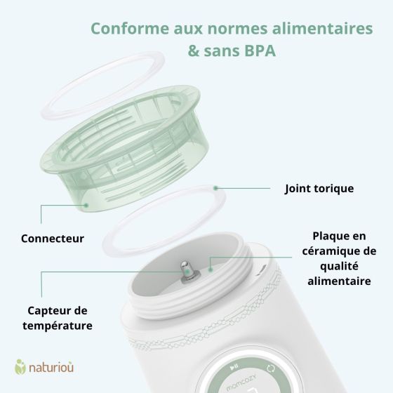 Momcozy Chauffe-biberon portable Momcosy