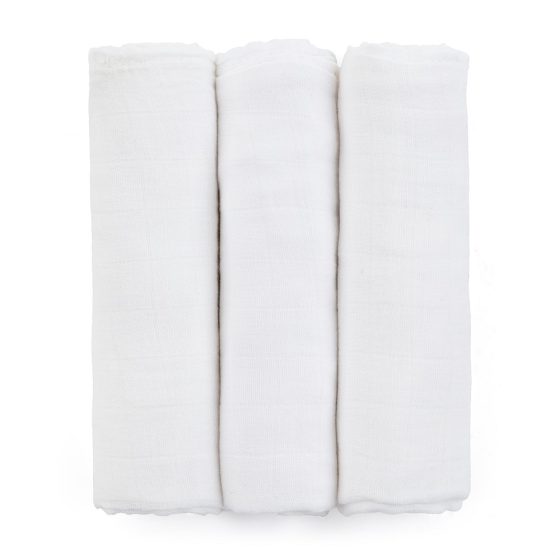 Petite&Mars - Moussy -Set of 3  Bamboo muslin swaddles