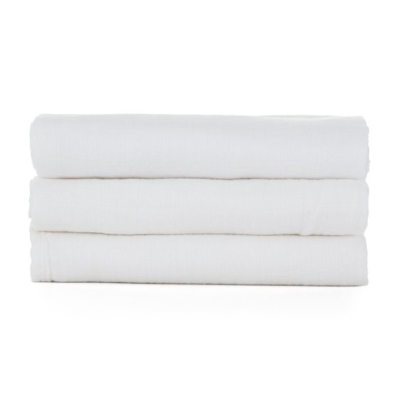 Petite&Mars - Moussy -Set of 3  Bamboo muslin swaddles