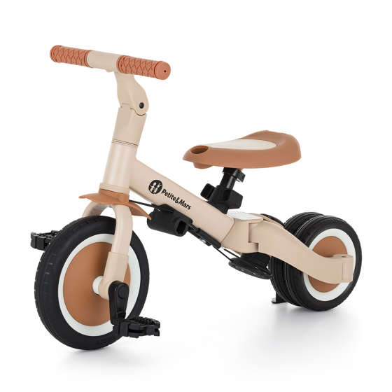 Petite&Mars - Turbo Plus - Tricycle Enfant Multifonctionnel 5en1 Petite & Mars