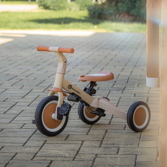 Petite&Mars - Turbo Plus - Tricycle Enfant Multifonctionnel 5en1 Petite & Mars