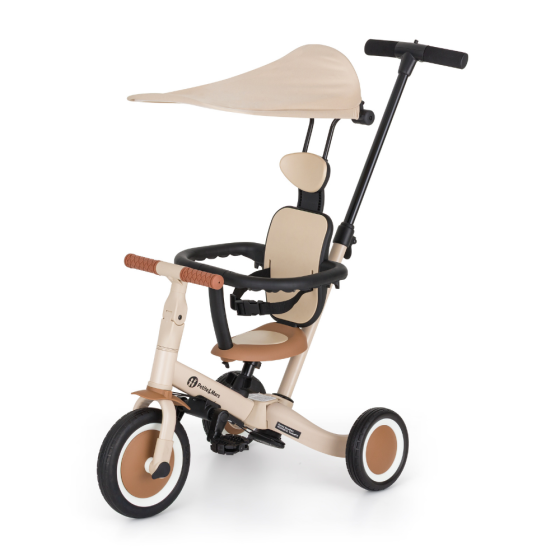 Petite&Mars - Turbo Plus - Tricycle Enfant Multifonctionnel 5en1 Petite & Mars