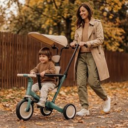 Petite&Mars - Turbo Plus - Tricycle Enfant Multifonctionnel 5en1 Petite & Mars