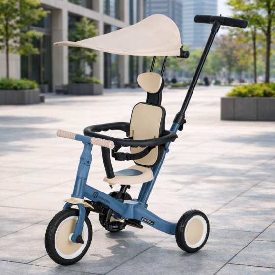 Petite & Mars - Turbo Plus -  Multifunctional tricycle 5in1
