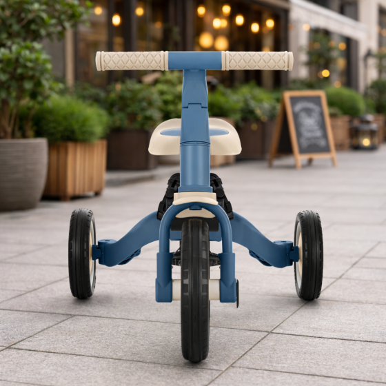 Petite&Mars - Turbo Plus - Tricycle Enfant Multifonctionnel 5en1