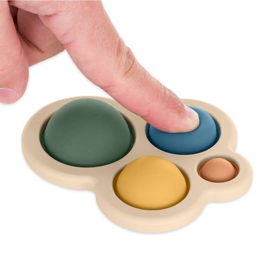 Petite&Mars - Chill out - Jouet de dentition pop up en silicone 6m+
