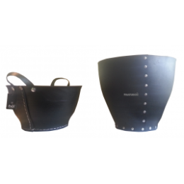 Grand cache pot Ø55 H50 en pneu recyclé Tadé