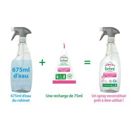 Love and Green Ecological Multi-Purpose Cleaner Fragrance Free - 750ml