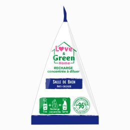 Love and Green Ecological anti-limescale bathroom cleaner with household vinegar Love and Green