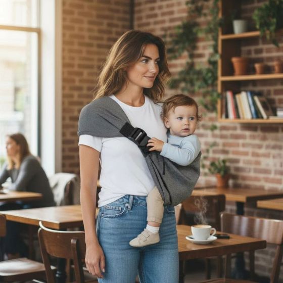 Storchenwiege Hipino - Porte-bébé de hanche Storchenwiege baby carrier