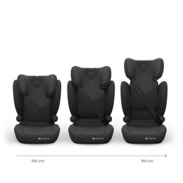 KinderKraft JUNIOR FIX 2 PLUS i-Size Car seat 100 - 150 cm - Black