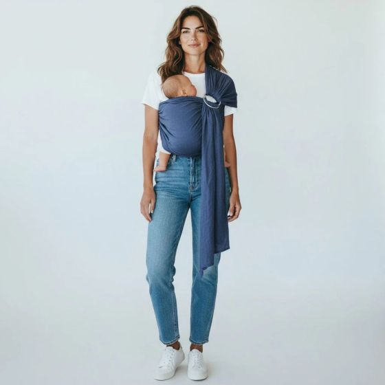 Storchenwiege RingSling en lin Storchenwiege baby carrier