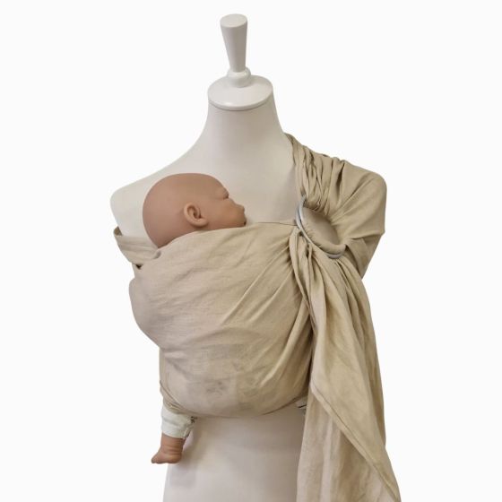 Storchenwiege RingSling en lin Storchenwiege baby carrier