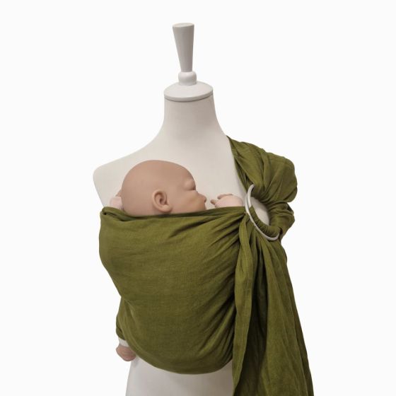 Storchenwiege RingSling en lin Storchenwiege baby carrier
