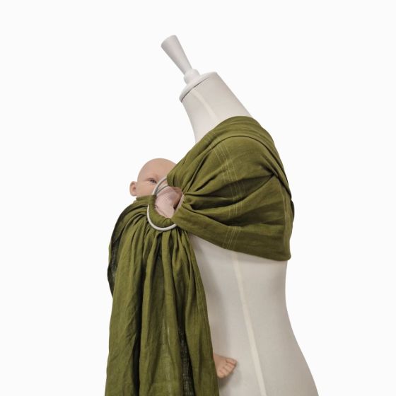 Storchenwiege RingSling en lin Storchenwiege baby carrier
