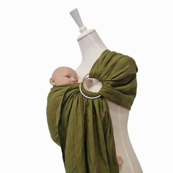 Storchenwiege RingSling en lin Storchenwiege baby carrier
