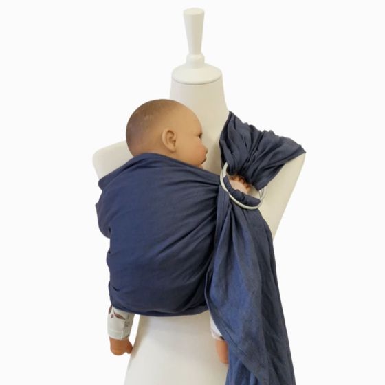 Storchenwiege RingSling en lin Storchenwiege baby carrier