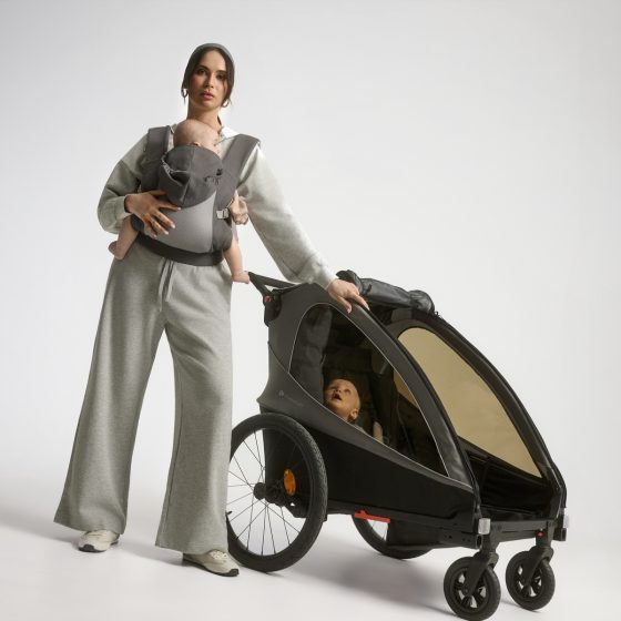 KinderKraft CarryBee - baby carrier mesh