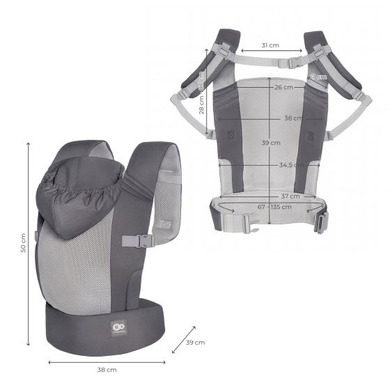 KinderKraft CarryBee - baby carrier mesh