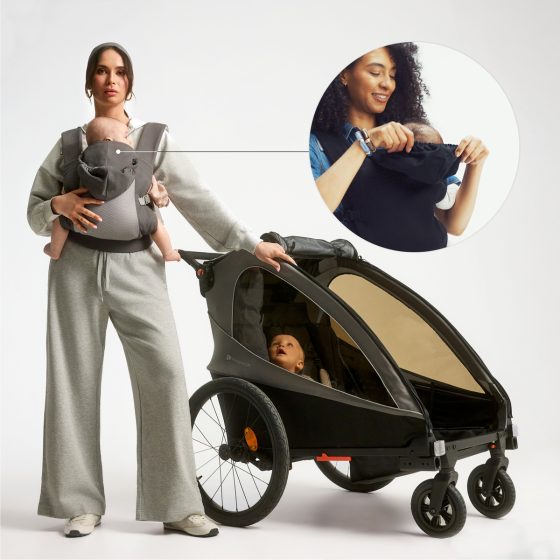 KinderKraft CarryBee - Porte-bébé respirant Kinderkraft