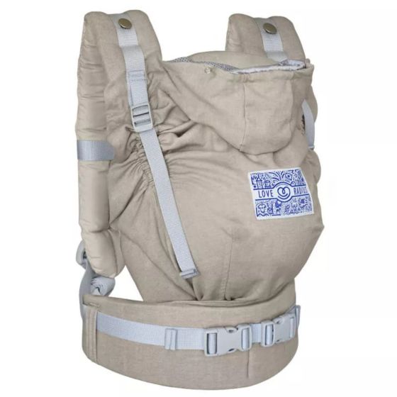 Love Radius X HortyFleur Hoodiecarrier 2 Grain de sable + Sac cabas Love Radius