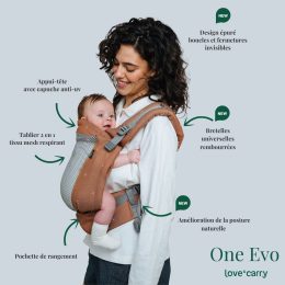 Love and Carry ONE EVO Monsoon - Porte-bébé physiologique