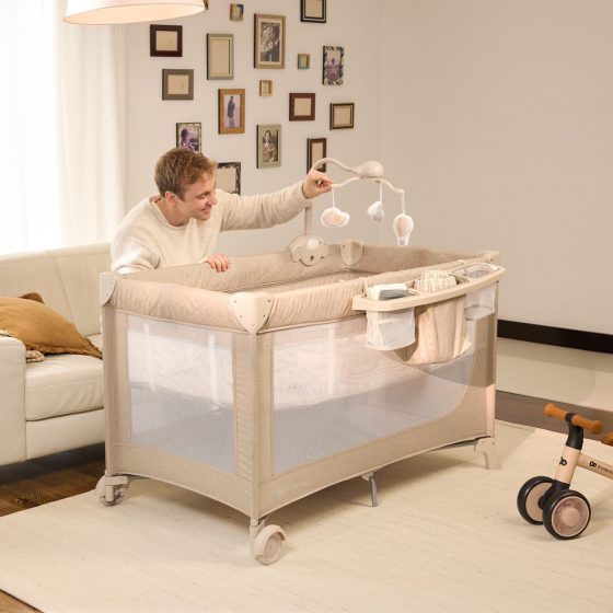 Kinderkraft Leody up - Travel Cot with accessories