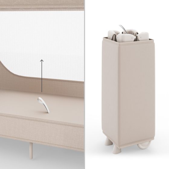 Kinderkraft Leody up - Travel Cot with accessories