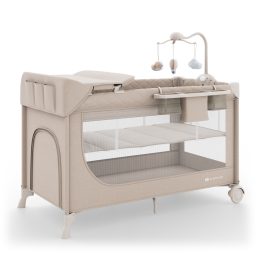 Kinderkraft Leody up - Travel Cot with accessories - Beige