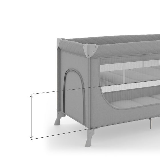 Kinderkraft Leody Up Travel Cot