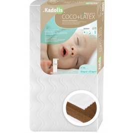 Mattress, Baby Coconut Latex 60x120 cm Kadolis